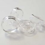 1 Boule en verre Plate 30 mm à remplir