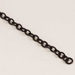 1.75 M de chaine Noir N°06 3 x 2 mm