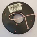 Cordon Rond Tressé 2 mm Rose N°01