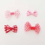 4 Nœuds tissus lot N°01