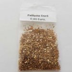 Micro bille Paillette Doré sachet de 4 Grammes