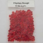 Micro bille Pépite Rouge sachet de 4 Grammes