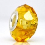 Perle N°0071 jaune doré compatible européen