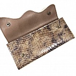 Porte feuilles et porte cartes cuir de chèvre