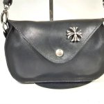 Sac cuir bandoulière réglable coloris noir