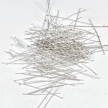  Lot de 100 clous métal tête plate