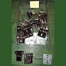 Serrures TUC en métal nickel