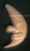 Lune découpée  sculptée non cirée