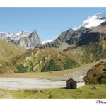Carte postale Le lac de la Gliere, Champagny en vanoise en été