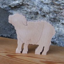 marque place mouton mariage theme animaux de la ferme