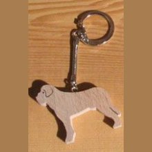 porte clef chien Saint Bernard ou golden retriever