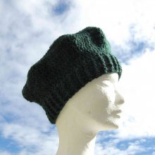 Beret enfant couleur vert sapin
