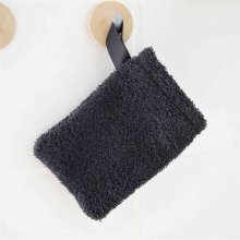 Gant de toilette noir taille enfant