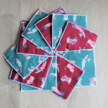 10 lingettes thème chien anglais