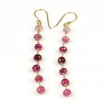 Boucles d'Oreilles Création Nuances de Rose