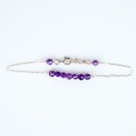 Bracelets 'All My Stars Aligned' Argent 925 Améthystes