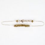 Bracelets 'All My Stars Aligned' Argent 925 Quartz Fumé