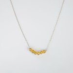 Collier Pendentif 'All My Stars Aligned' Argent 925 Citrine