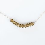 Collier Pendentif 'All My Stars Aligned' Argent 925 Quartz Fumé