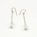 Boucles d’Oreilles Discrètes et Élégantes Argent 925, Cristal de Roche