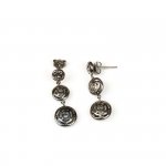 Boucles d'Oreilles Courte Fibule Rond de Télémaque