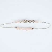 Bracelets 'All My Stars Aligned' Argent 925 Quartz Rose
