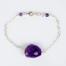 Bracelet 'Ma Précieuse Améthyste' Argent 925