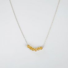 Collier Pendentif 'All My Stars Aligned' Argent 925 Citrine