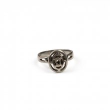 Bague Fine Fibule Ovale Argent 925