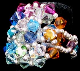 Addison celestia silvered bead ring kit