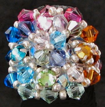 Addison celestia silvered bead ring kit