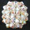 Bague Agate Blanc nacré