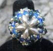 Bague en kit 3D-dale Bleu Saphir 