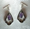 Boucles d'oreilles Gothique Amethyst