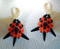 tutoriel boucles d'oreilles Halloween