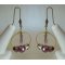 Crystal Lilac shadow earrings