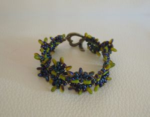 Bracelet tutorial Olivine Indiana 