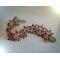 Red and golden Indiana bracelet tutorial