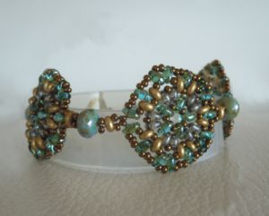 Aqua green Rondo bracelet 