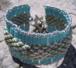 Bracelet Tila Twinika Turquoise en kit