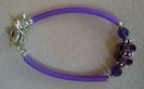 Bracelet Tube Violet cristal Swarovski