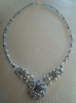 Blue shade Djerba necklace kit