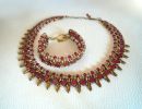Collier  Argyle Rubis en kit