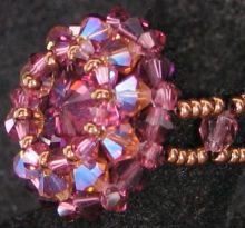 Shetland Lilac bead ring kit