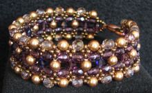 Plum golden Latitude bracelet kit