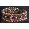 Plum golden Latitude bracelet kit