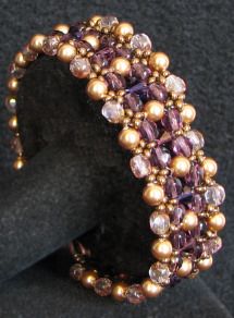 Plum golden Latitude bracelet kit