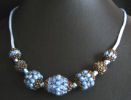 Kit collier Tiga bleu