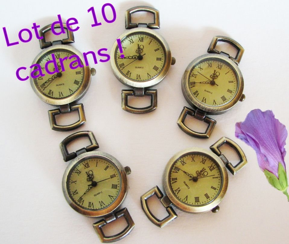 10 retro bronze watch faces