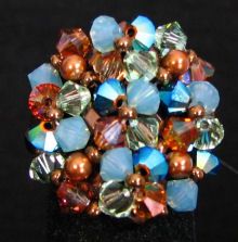 Pacific Copper  Bounty bead ring instructions